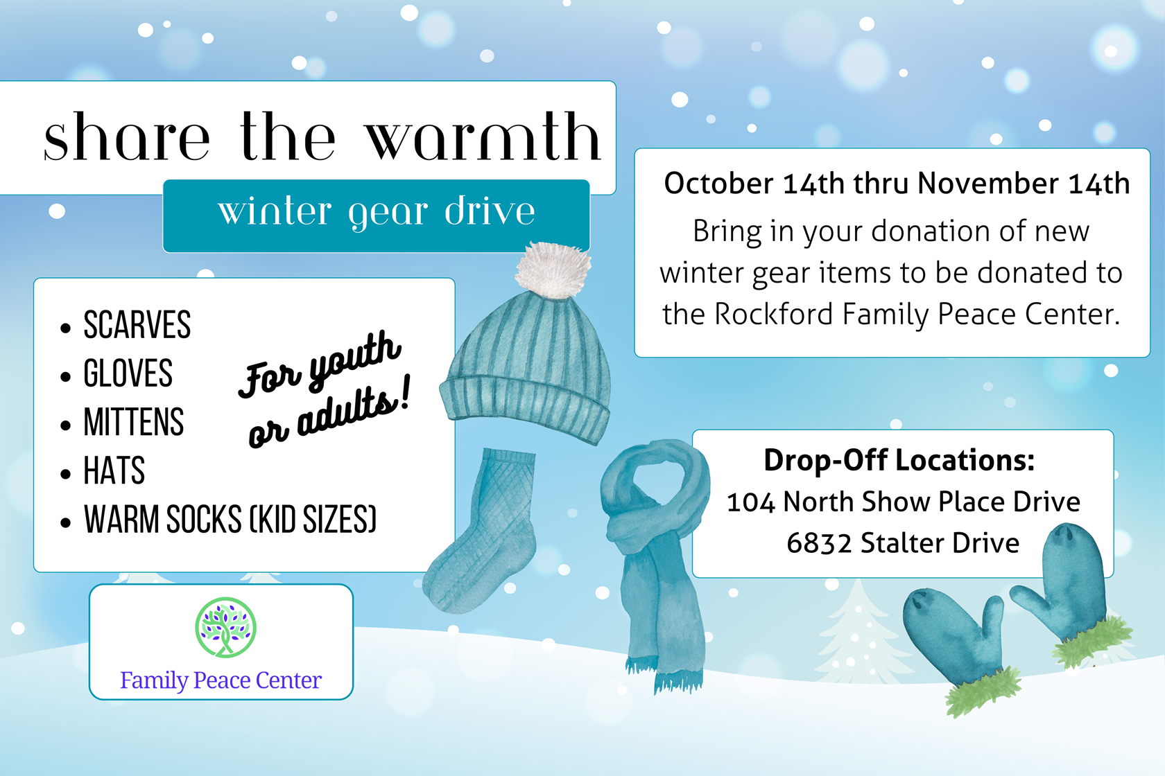 Share the Warmth Winter Drive 2025 