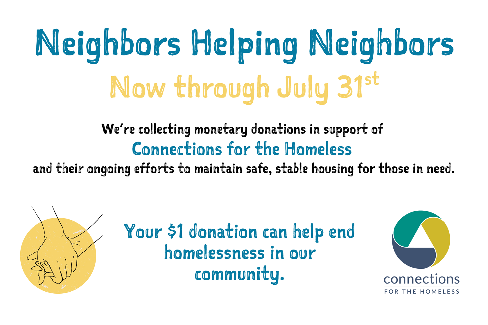 Neighbors Helping Neighbors for Connections for the Homeless (Evanston) 