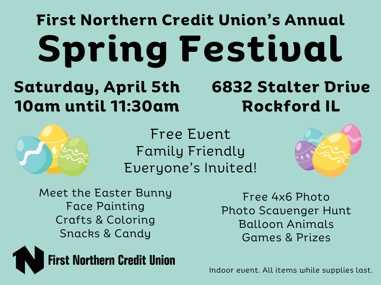 First Northern Credit Union’s Annual Free Spring Festival is Back  